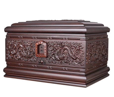 龙宫非洲小黑檀骨灰盒