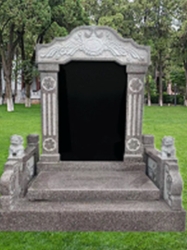 恭德陵园传统立碑