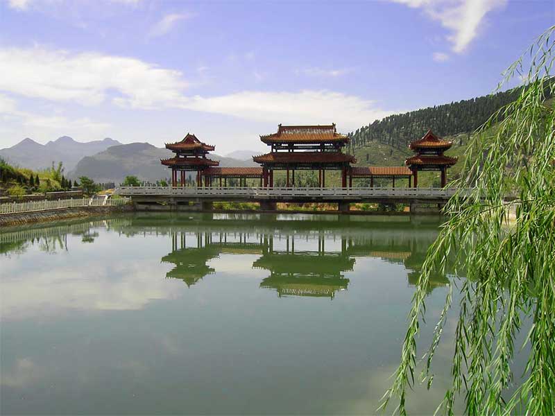 优越的地理位置与风水宝地