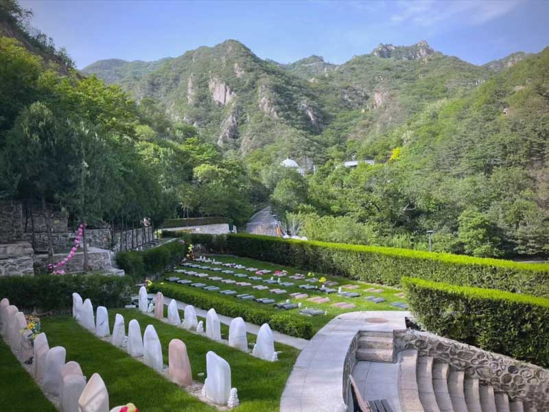 双峰山公墓园区规划