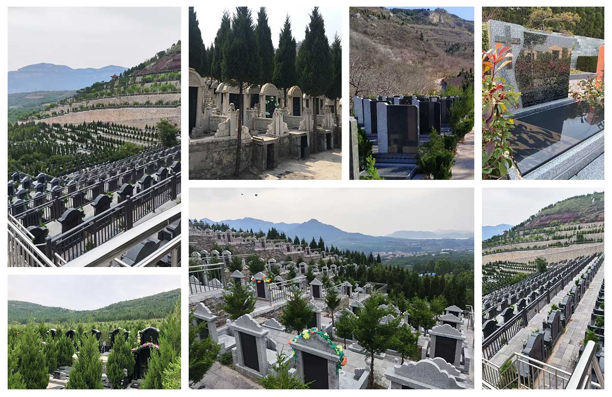 锦云川公墓碑型